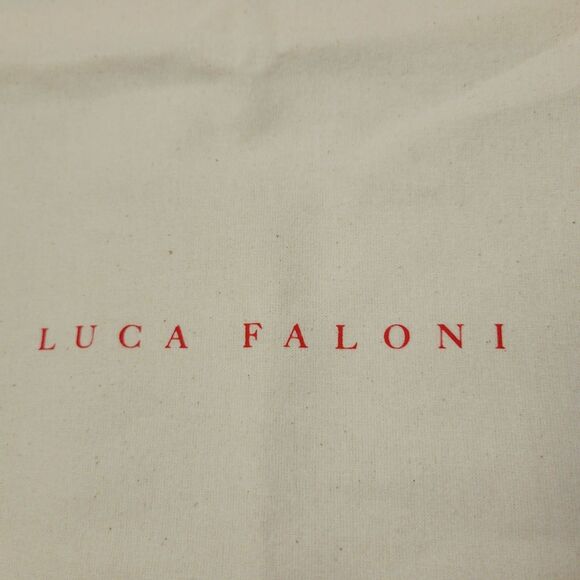 Luca Faloni 23,5"×11,5" Ivory Flap Fold Over Dust Bag - Picture 2 of 5